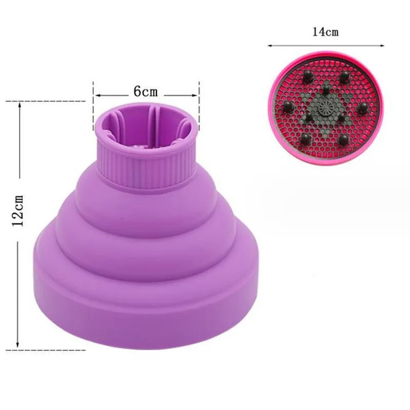 Diffuseur seche cheveux professionnel violet 