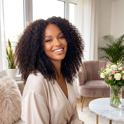 Perruque afro confortable légère